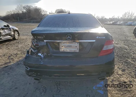 2009 Mercedes-Benz C 300 4Matic from USA, damaged, VIN WDDGF81X09F229589